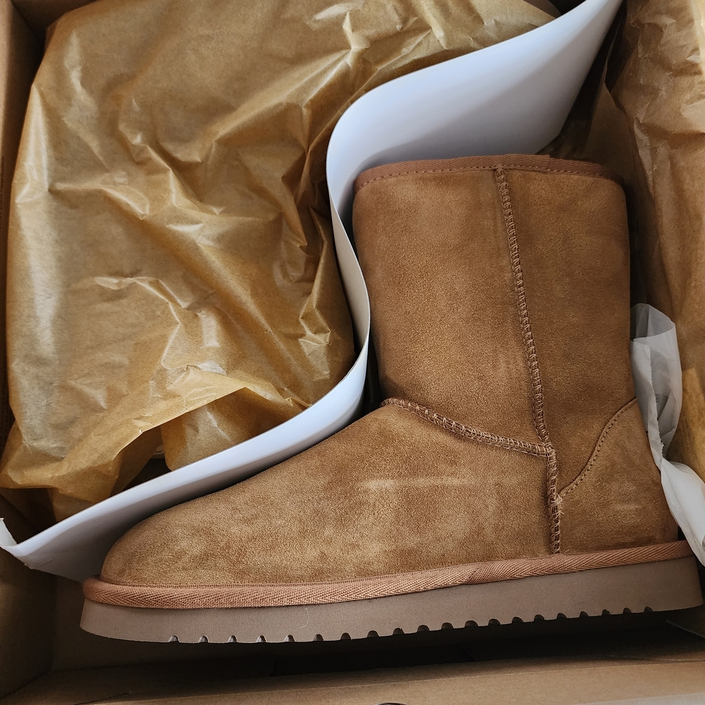 Koolaburra Brown Faux Fur Lined Boots